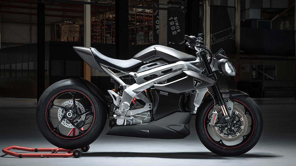 Triumph motorbike