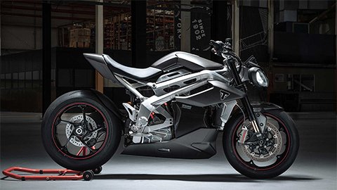 Triumph motorbike