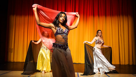 Riddhi Naik dancing