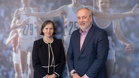 Prof Lucy Chappell and Prof Nick Jennings