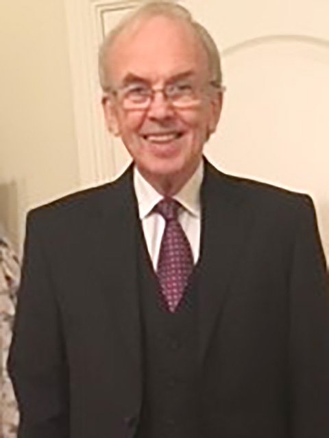 Portrait photograph of Emeritus Professor, Ron McCaffer