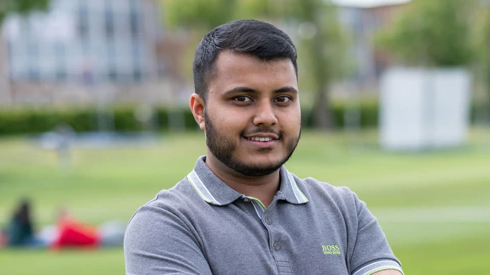 A photo of Rajesh.