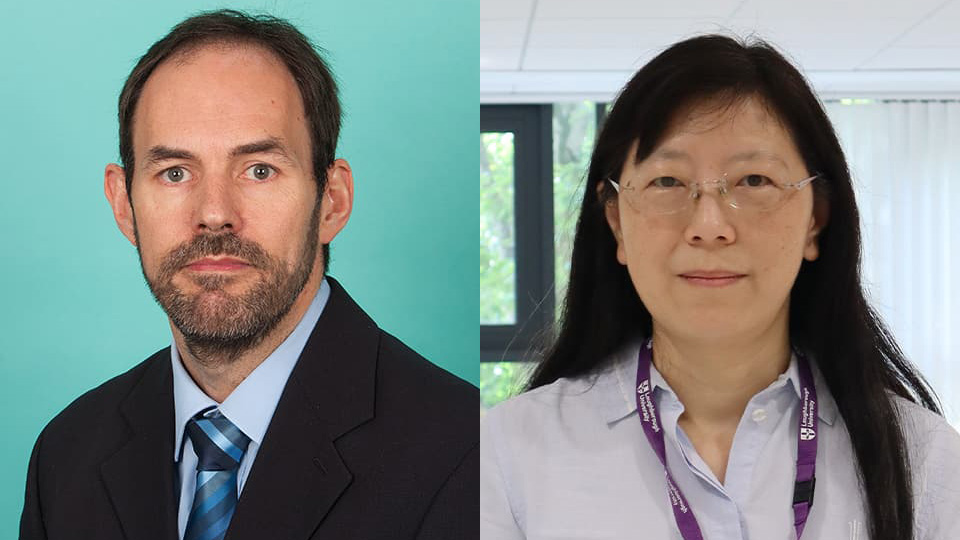 Andy Stapley and Eileen Yu
