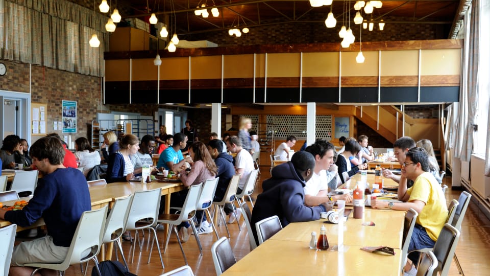 Cayley hall dining room