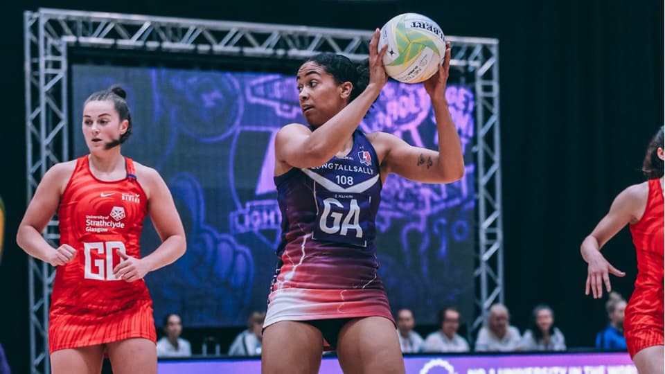 a netball player