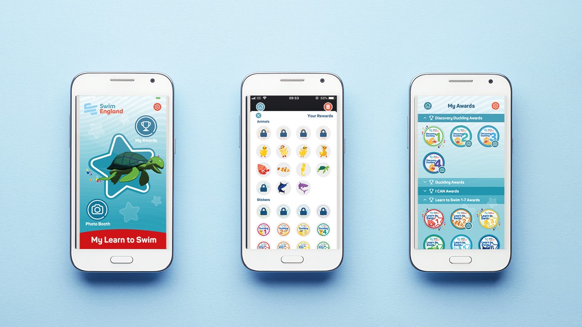 Learn to swim app