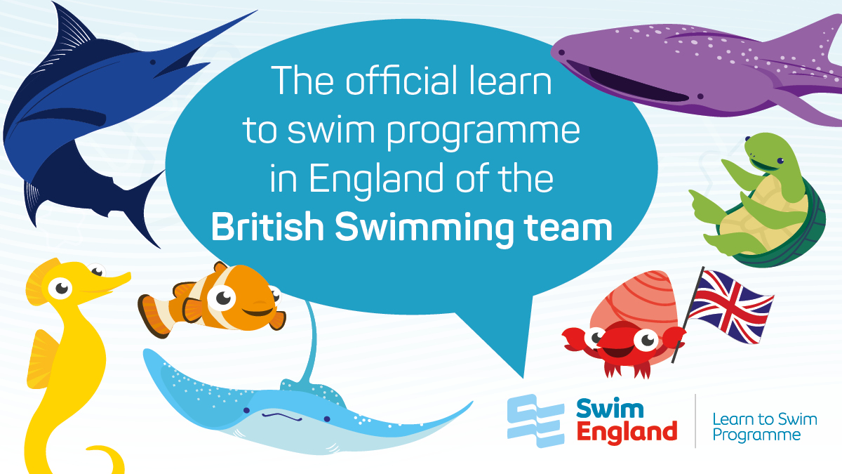 Swim Englands Learn to swim programme poster