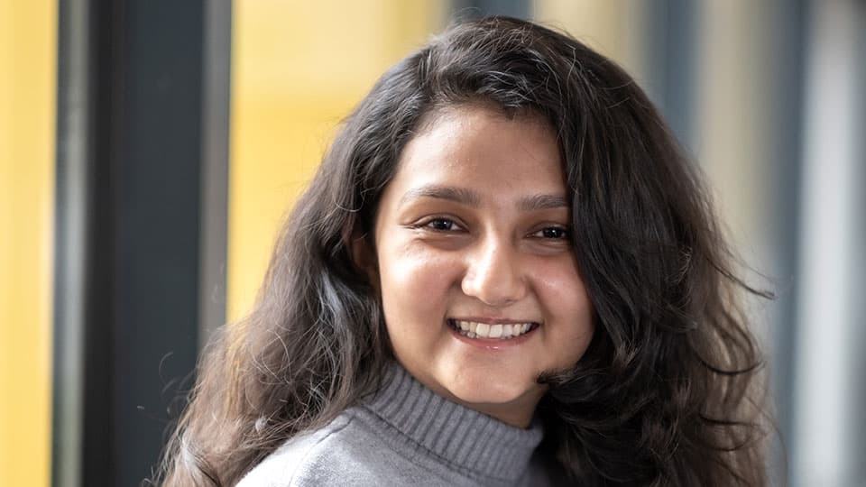 A photo of Manasvi.