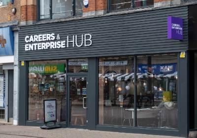 The hub in Loughborough