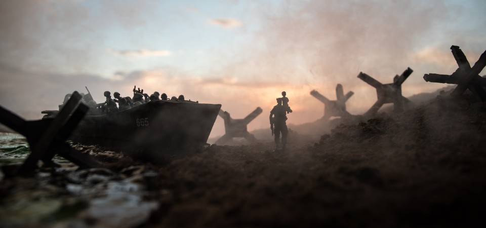 The Normandy landings