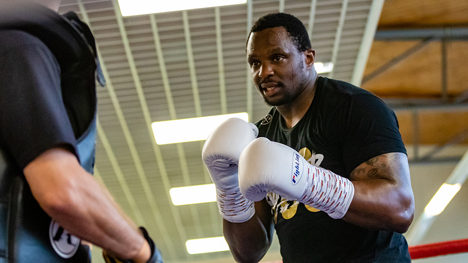 Dillian Whyte, who trains at Loughborough University, beat Oscar Rivas in thrilling heavyweight bout. 