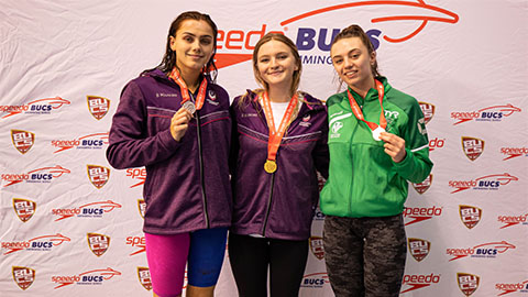 BUCS swimming success 