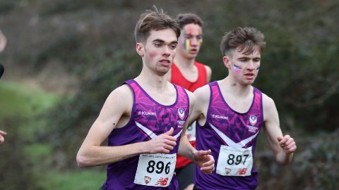 Photo: Matt Stonier at the 2022 BUCS Cross Country Championships. Photo Credit: Sakura Creative Media