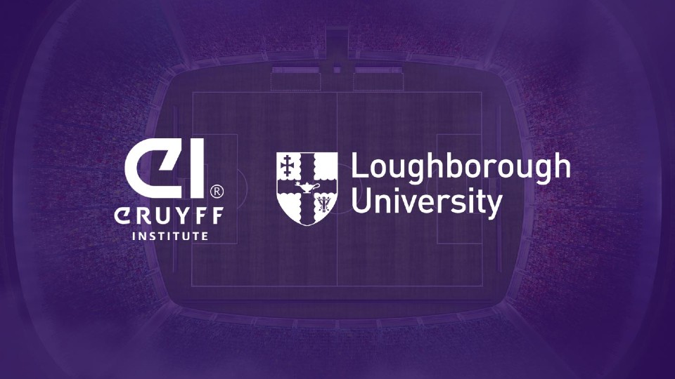 Loughborough University and the Johan Cruyff Institute have agreed a partnership to improve professional standards in the sports industry.
