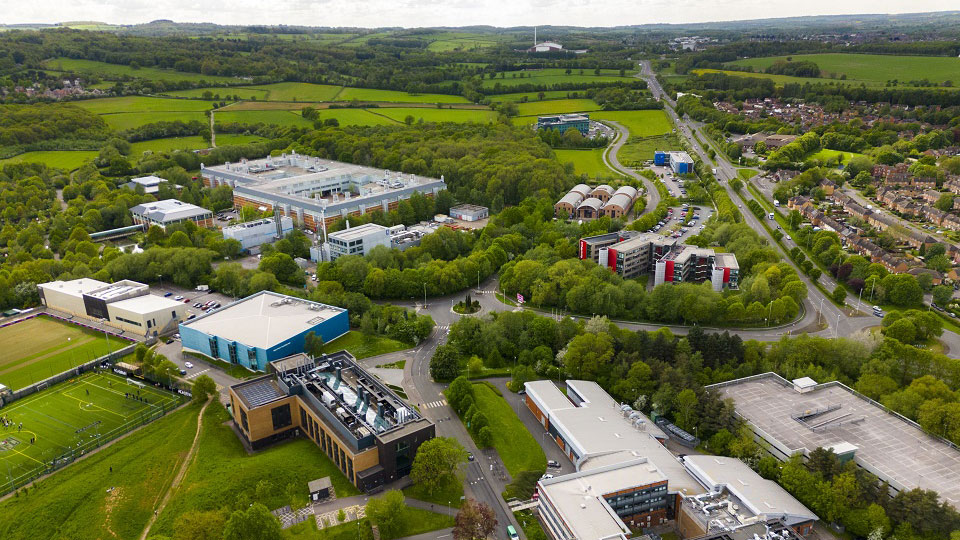 Aerial photo of LUSEP