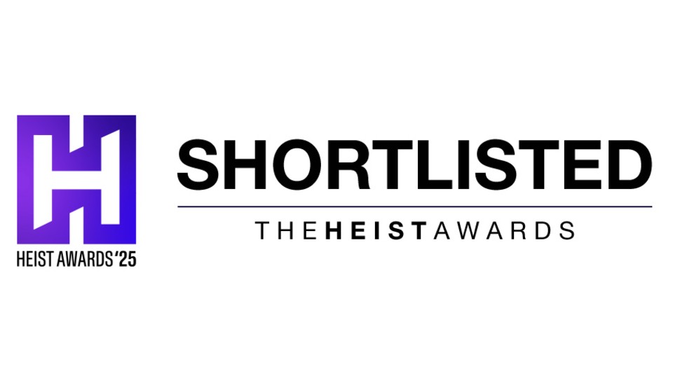 The HEIST Awards shortlisted logo.